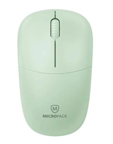 Chuột không dây MicroPack Silent MP-712W - Xanh Lá