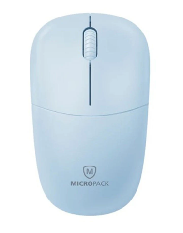 Chuột không dây MicroPack Silent MP-712W - Xanh Dương