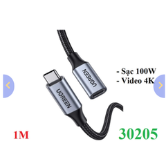  Cáp dữ liệu USB-C nối dài Ugreen 1M 