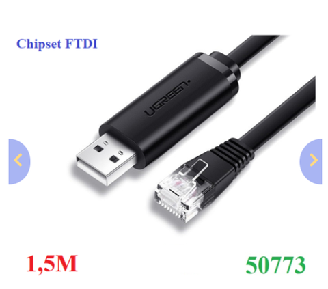 Cáp Console USB to RJ45 Ugreen 50773