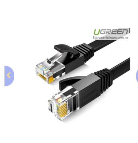 Cáp mạng CAT6 dẹt Ugreen 50172 (0.5M)