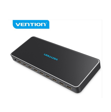 Bộ chia HDMI 1 ra 8 Vention AFMB0 Black Metal