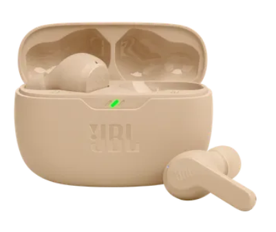 Tai nghe Bluetooth True Wireless JBL Wave Beam - Vàng Kem