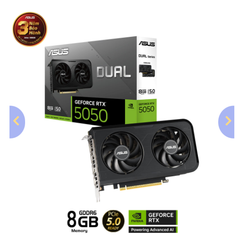  VGA ASUS Dual RTX 5050 8GB GDDR6 
