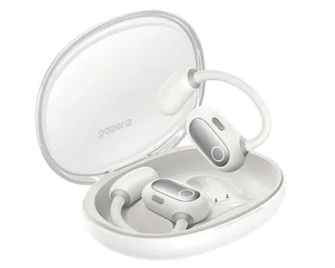 Tai nghe Bluetooth thể thao Baseus Eli Sport 1 Open-Ear - Trắng bạc