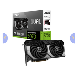  VGA ASUS Dual RTX 5070 12GB GDDR7 OC 