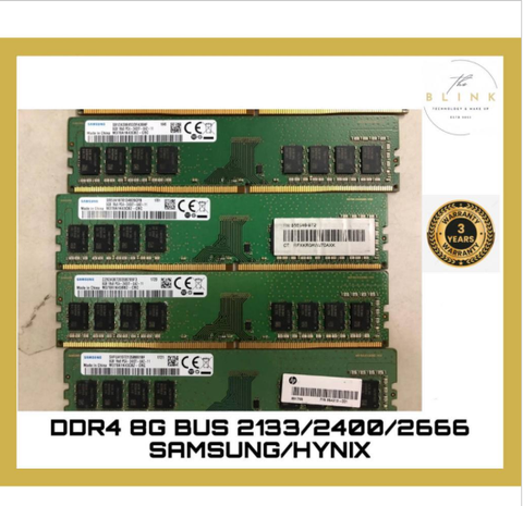 RAM Desktop DDR4 Hynix, Samsung 8GB