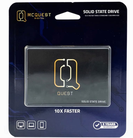 Ổ Cứng SSD McQuest Falcon 256GB 2.5 inch SATA iii 552Mb/s