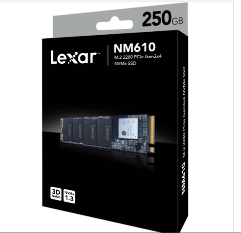 Ổ cứng SSD Lexar NM610-250GB M.2 2280 NVMe