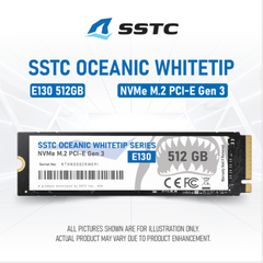  Ổ Cứng SSD 512GB SSTC Oceanic Whitetip E13 M.2 NVME PCIe Gen 3 