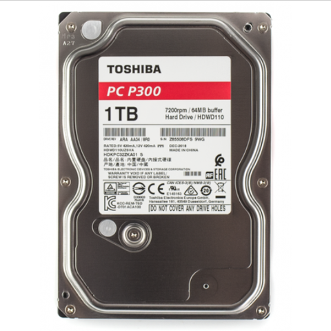 Ổ cứng HDD Toshiba 1TB SATA3 7200rpm