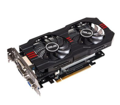  VGA CARD ASUS GTX750TI-OC-2GD5 DUAL FAN 