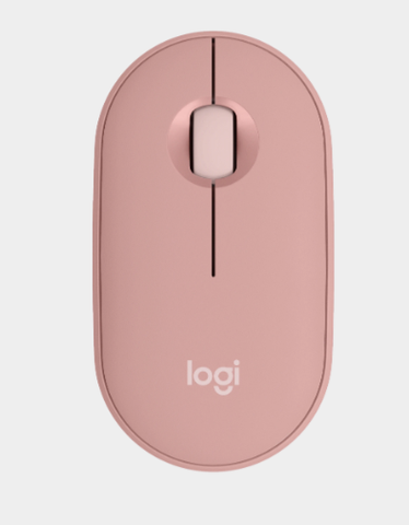 Chuột không dây Logitech Pebble Mouse 2 M350s - Hồng