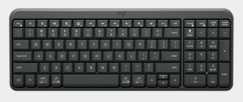 K250 Compact Bluetooth® Wireless Keyboard - Than Chì