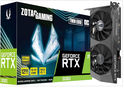Card Màn Hình ZOTAC GAMING GeForce RTX 3060 Twin Edge 12G