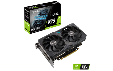 VGA Asus DUAL RTX 3060 12G 2 Fan V2