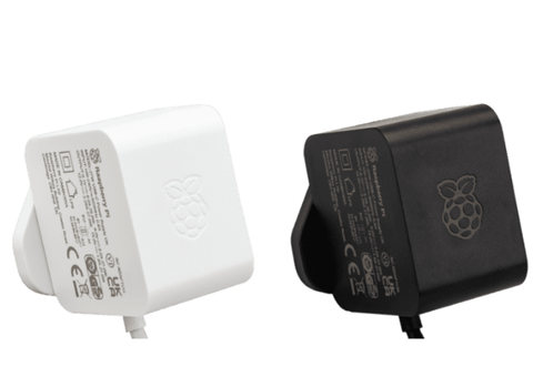 Raspberry Pi 27W USB-C Power Supply.