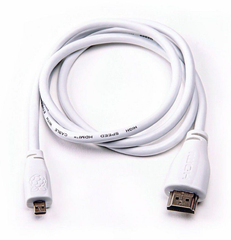  Micro-HDMI (Type D) to HDMI (Type A) Cable. 