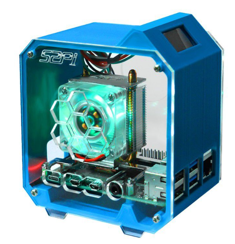 Mini Tower Case Kit for Raspberry Pi 4