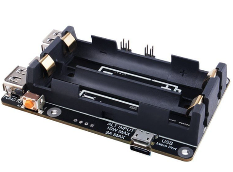 UPS HAT (Uninterruptible Power Supply) V6 Plus for Raspberry Pi.