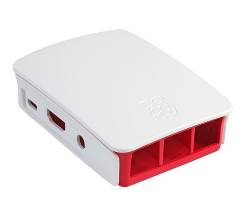 Official Raspberry Pi Case for Pi 3 Model B and Pi 3 Model B+.