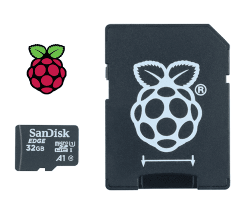 MicroSD 32GB Raspberry Pi OS Pre-installed