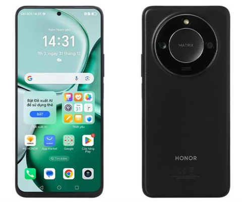Điện thoại HONOR X9c Smart 5G 12GB/256GB - Đen