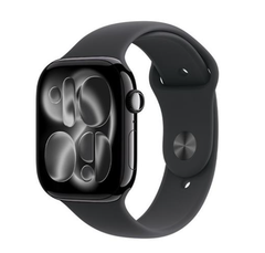  Apple Watch Series 11 GPS 42mm viền nhôm dây thể thao - Đen bóng 