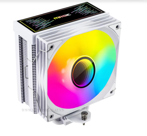 TẢN NHIỆT KHÍ MAGIC ICE-400 PRO RGB - Trắng