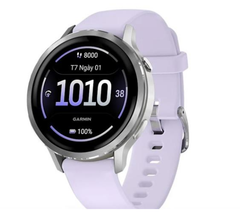  Garmin Venu 4 41mm dây silicone - Tím Bạc 