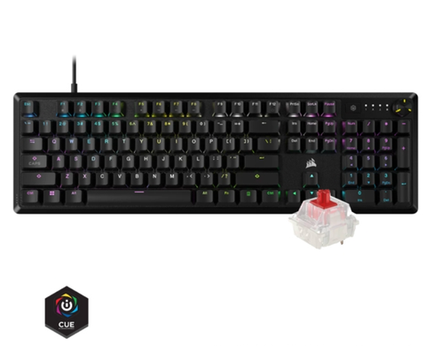 BÀN PHÍM CƠ CORSAIR K70 CORE-BLK-CRSR MX-RGB RED SWITCH