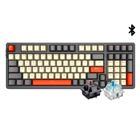 BÀN PHÍM CƠ KHÔNG DÂY E-DRA EK398L ALPHA