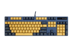  BÀN PHÍM CƠ RAPOO V500 PRO CÓ DÂY FULLSIZE - Vàng/xanh 