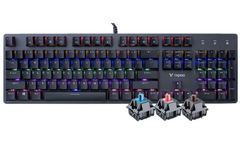  BÀN PHÍM CƠ GAMING RAPOO V500SE FULLSIZE RGB 