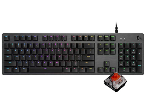 BÀN PHÍM CƠ GAMING LOGITECH G512 LIGHTSYNC RGB GX RED LINEAR SWITCH