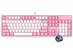  BÀN PHÍM CƠ GAMING DAREU EK1280S FULLSIZE MÀU HỒNG BLUE SWITCH 