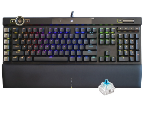 BÀN PHÍM CƠ GAMING CORSAIR K100 FULLSIZE RGB MX SPEED
