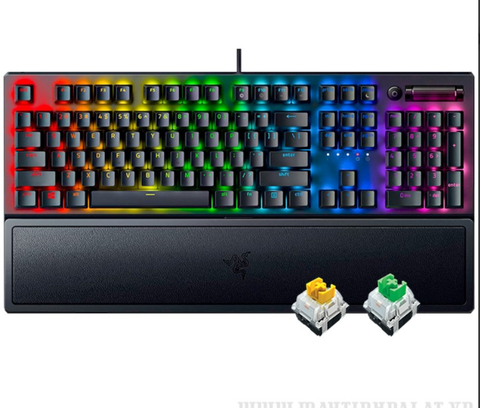 BÀN PHÍM CƠ RAZER BLACKWIDOW V3 FULLSIZE MÀU ĐEN