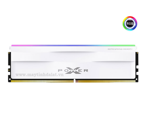 RAM SILICON POWER XPOWER ZENITH RGB WHITE GAMING 32GB  DDR5 5600MHZ