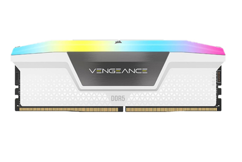 RAM CORSAIR VENGEANCE RGB 32GB (2x16GB) DDR5 5600MHZ - Trắng