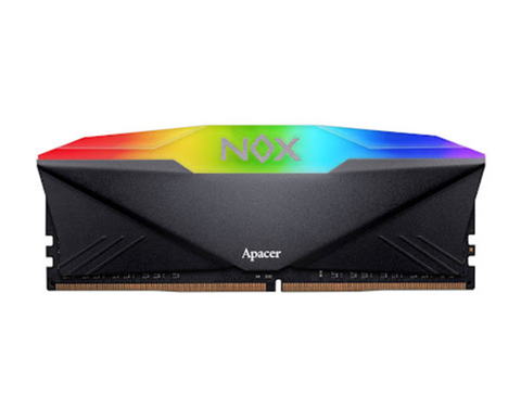 RAM APACER OC NOX RGB AURA 2 8GB (1X8GB) DDR4 3200MHZ - Đen