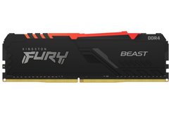  RAM KINGSTON FURY BEAST RGB 16GB (1 X 16GB) DDR4 3600MHZ 