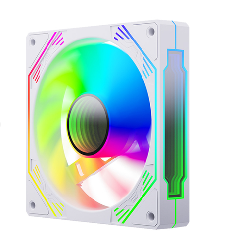 QUẠT TẢN NHIỆT CASE MAGIC SNOWMAN F-120 ARGB - Trắng