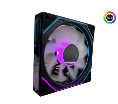 QUẠT TẢN NHIỆT CASE MAGIC SNOWMAN REVERSE F-135 ARGB - Đen