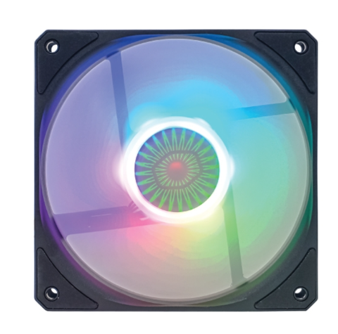 QUẠT TẢN NHIỆT CASE COOLER MASTER SICKLEFLOW 120 ARGB 3IN1 MÀU ĐEN