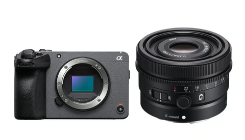 Sony Alpha Cinema Line ILME-FX30 B + Sony FE 50mm F2.5 G