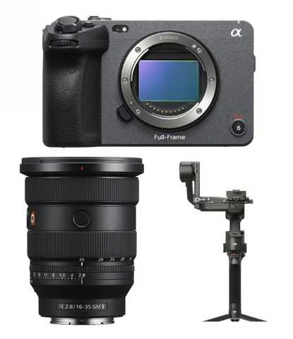 Sony FX3 + Sony FE 16-35mm F2.8 GM II + DJI RS 4 Pro