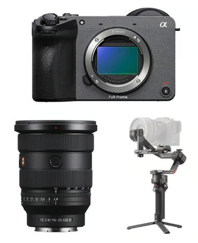 Sony FX2B + Sony FE 16-35mm F2.8 GM II + DJI RS 4 Pro