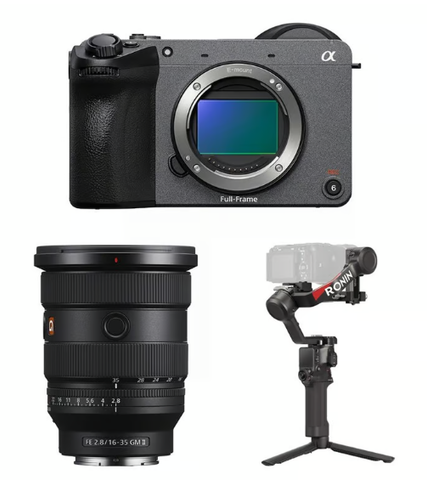 Sony FX2B + Sony FE 16-35mm F2.8 GM II + DJI RS 4