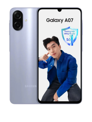 Samsung Galaxy A07 (4GB+128GB) - Tím nhạt